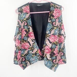 PRIVATE COLLECTION BY HOUSE OF LLOYD Vest Size 16 Vintage Cottagecore Whimsygoth